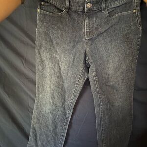 Christopher & Banks Women's Skinny Jeans in Grey Wash